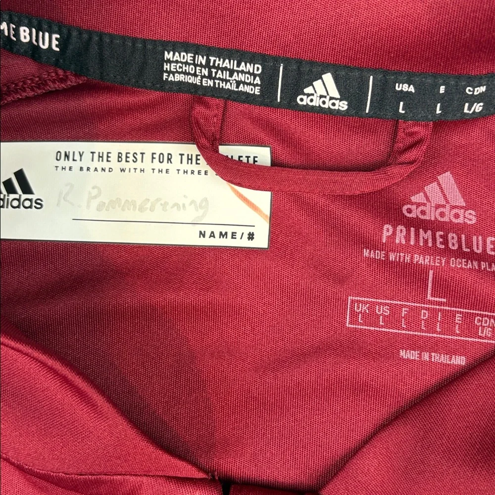 Adidas‎ Shirt Mens Large Active U Mass Performance Shirt